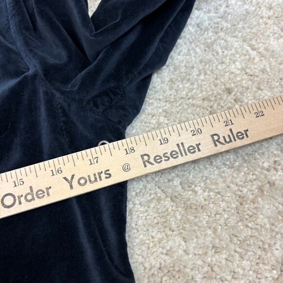 Nili Lotan Velvet 2 Button Blazer Coat Women's 4 Quiet Luxury Velour - Picture 5 of 8